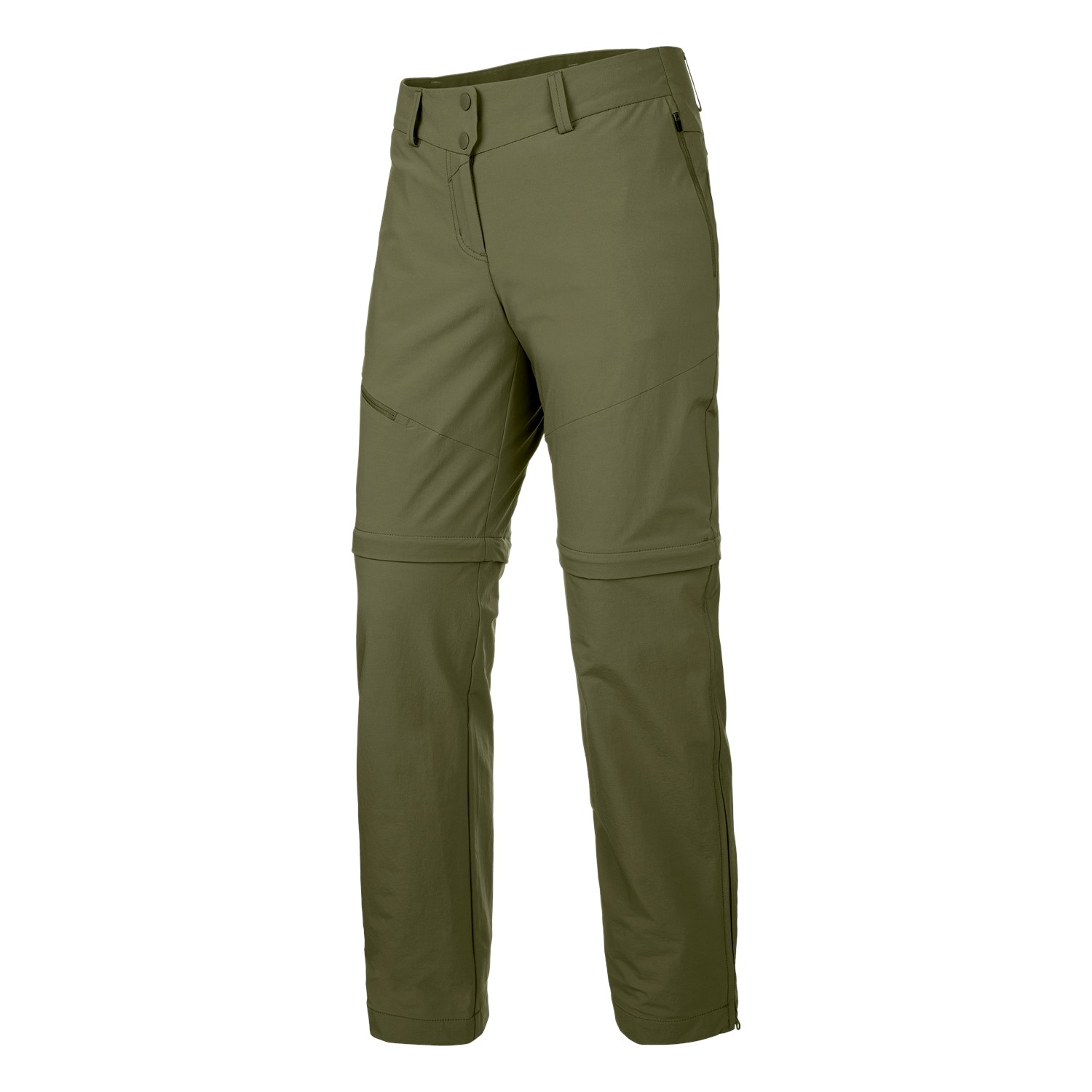 Salewa Puez 2 Durastretch Zip-Off Bayan Pantolon Yeşil/Zeytin Yeşili Türkiye 831276YFD